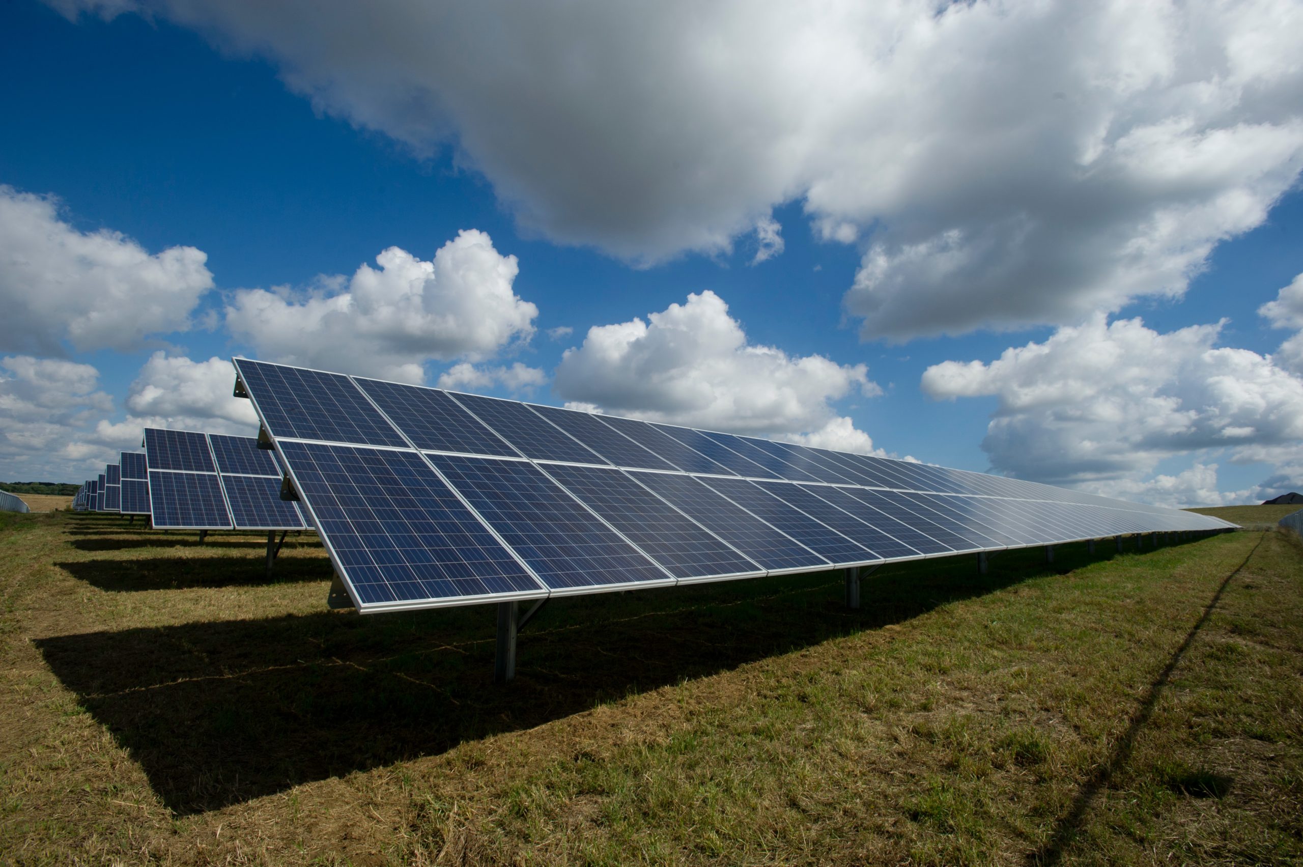 fotografía de placas solares